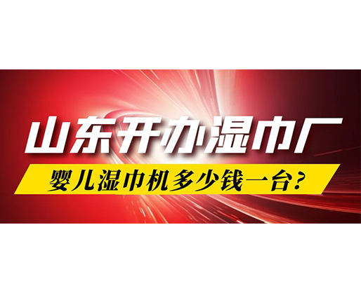 山東開辦濕巾廠，嬰兒濕巾機多少錢一臺?